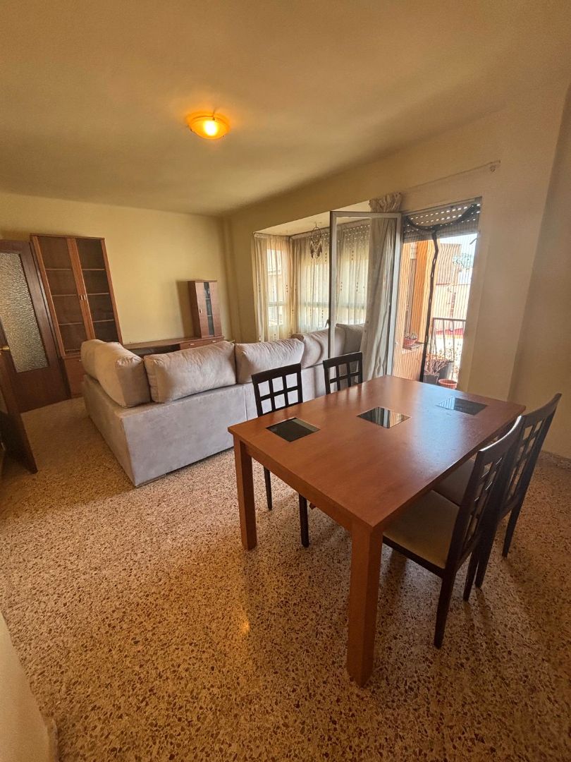 Living room of Flat for sale in Castellón de la Plana / Castelló de la Plana  with Furnished and Balcony