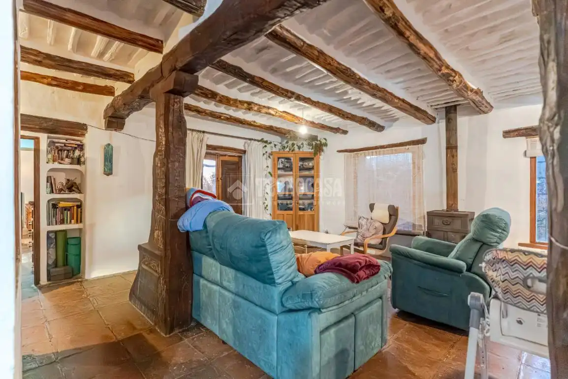Sala de estar de Finca rústica en venta en Capileira con Calefacción, Terraza y Balcón