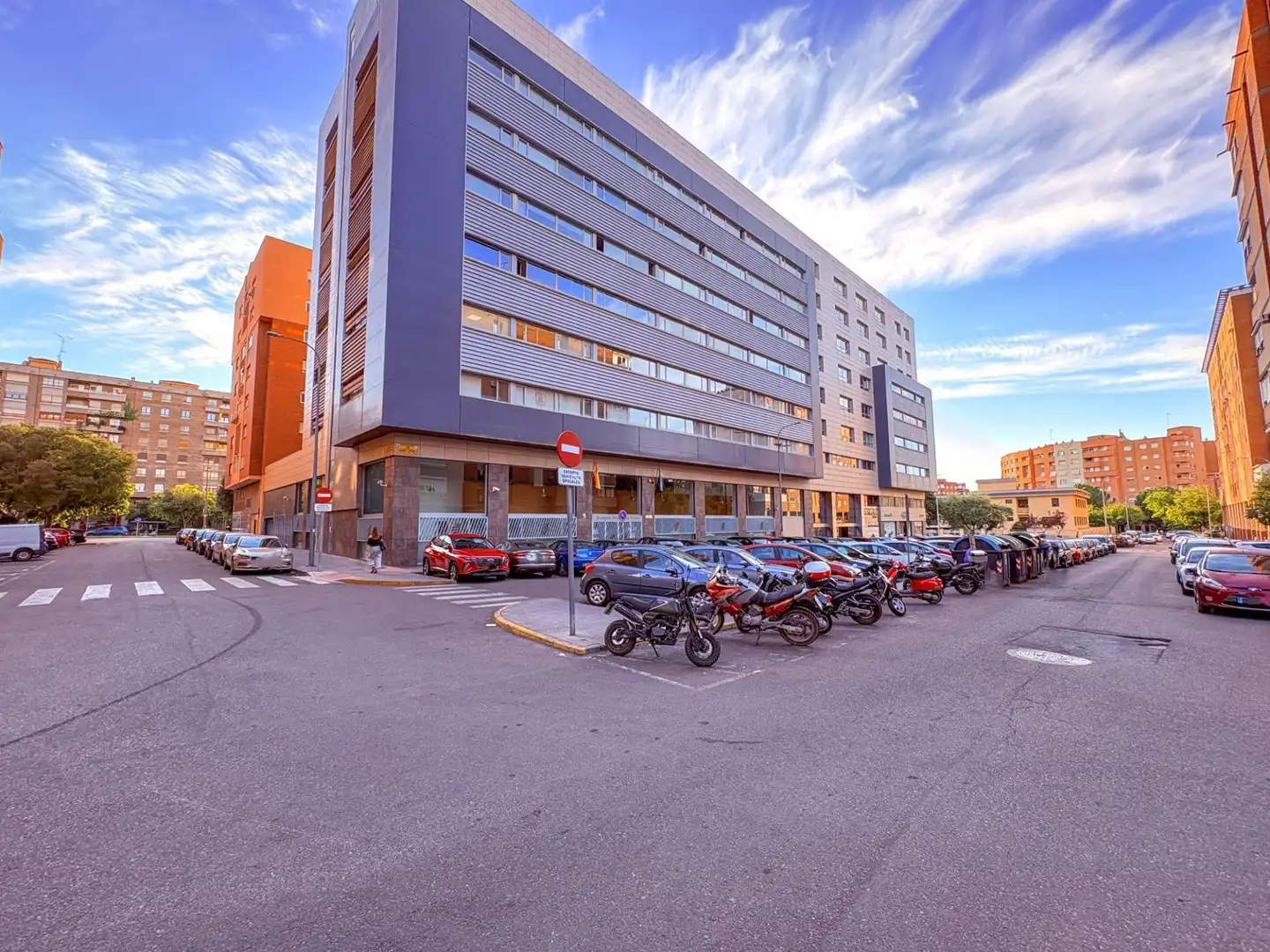 Vista exterior de Piso en venta en Badajoz con Balcón