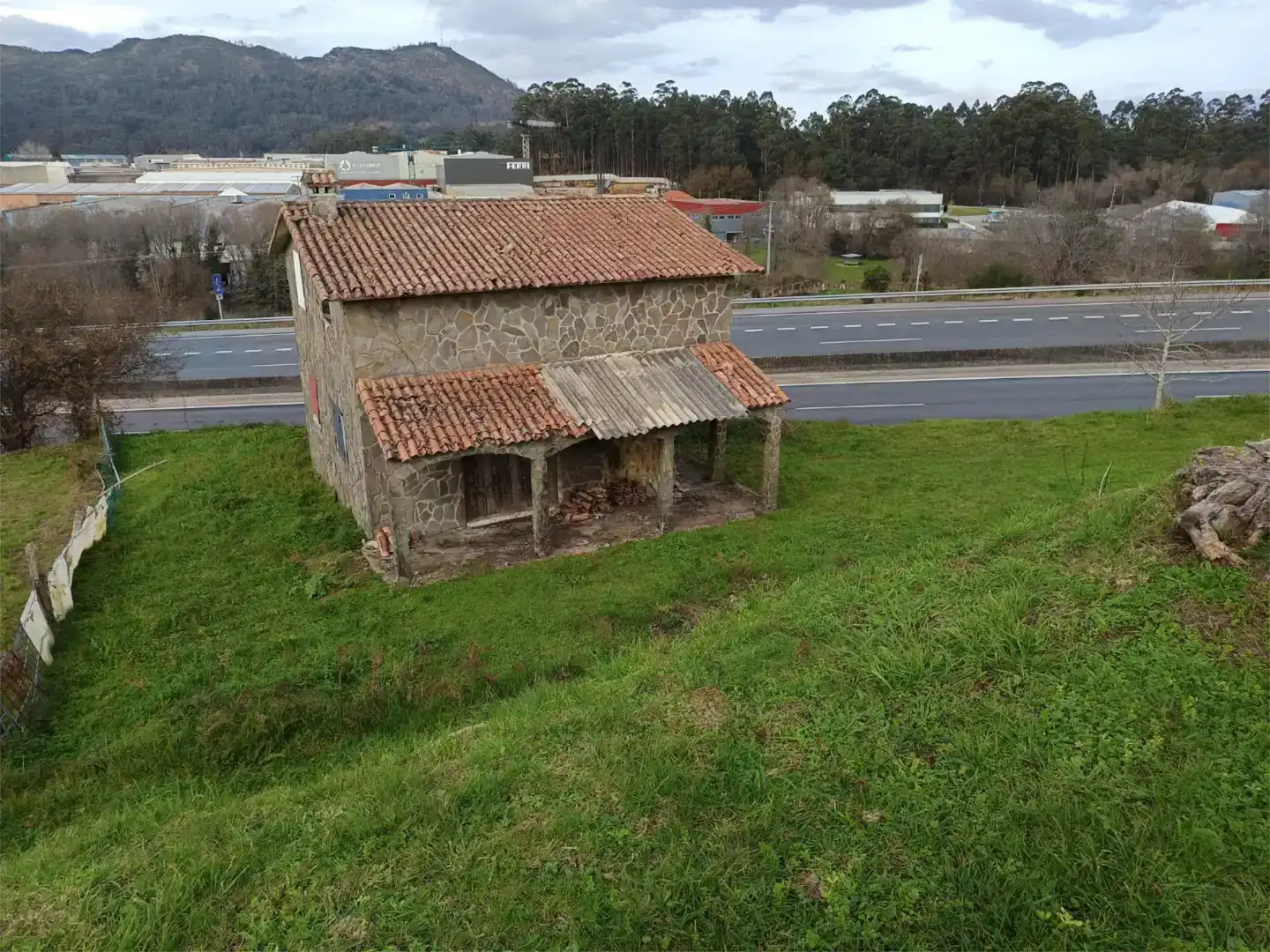 Vista exterior de Finca rústica en venda en Gondomar