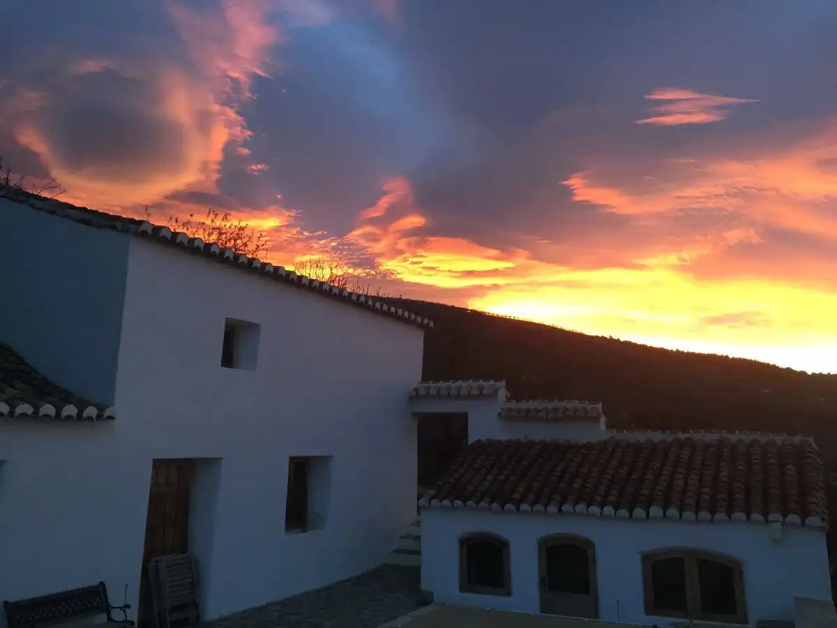 Vista exterior de Finca rústica en venda en Lecrín amb Aire condicionat i Calefacció