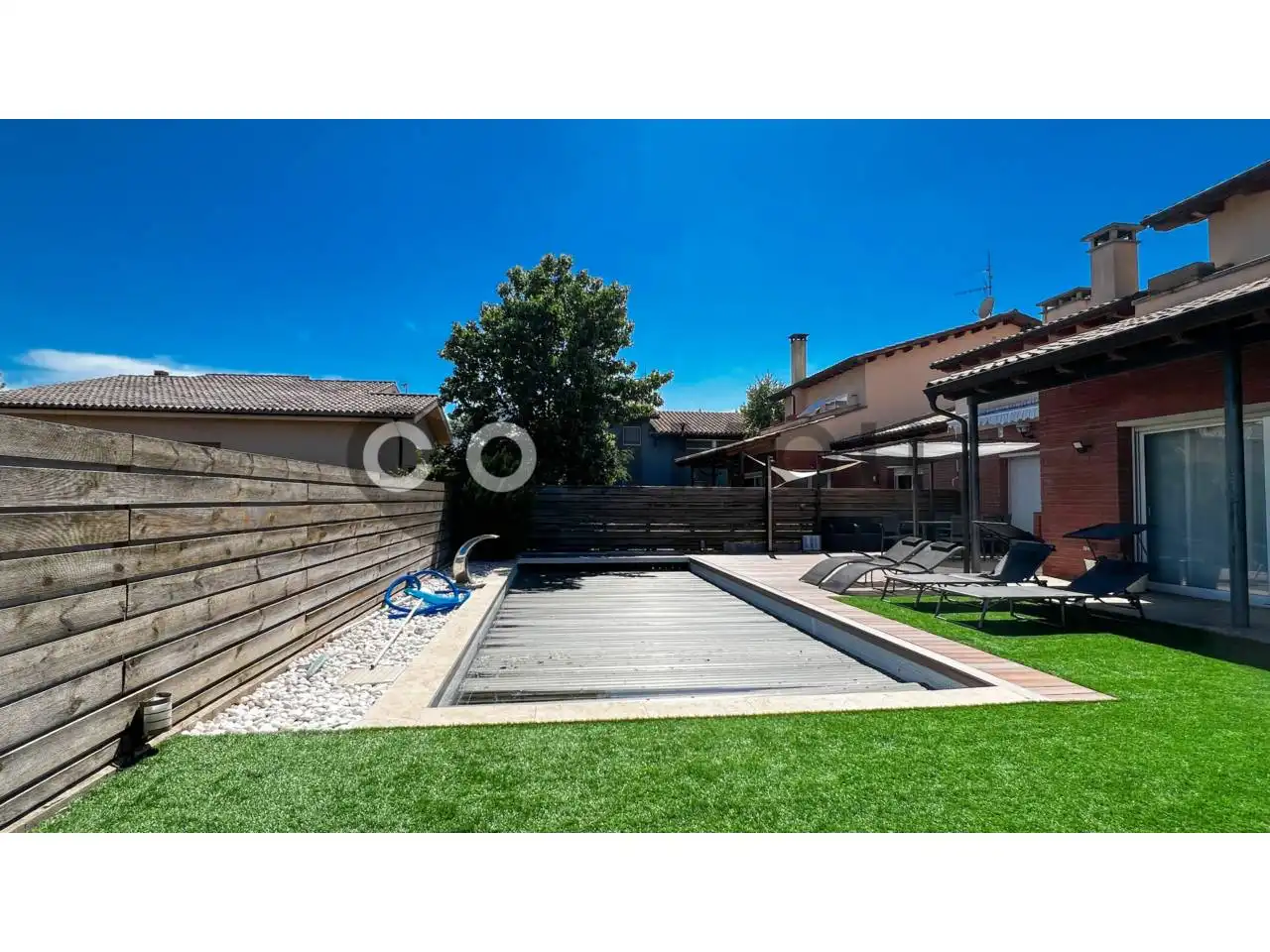 Swimming pool of Houses for sale in Gurb  with Air Conditioner, Heating and Private garden