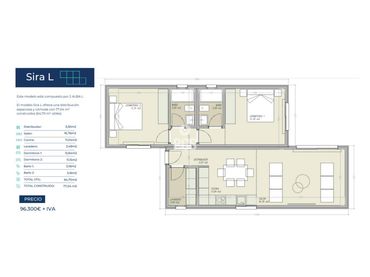 Casa a schiera in vendita a Calle Modelo Sira L S/N