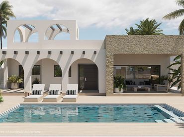 Villa con piscina in vendita a URB MONTEAZUL - BEATRIZ
