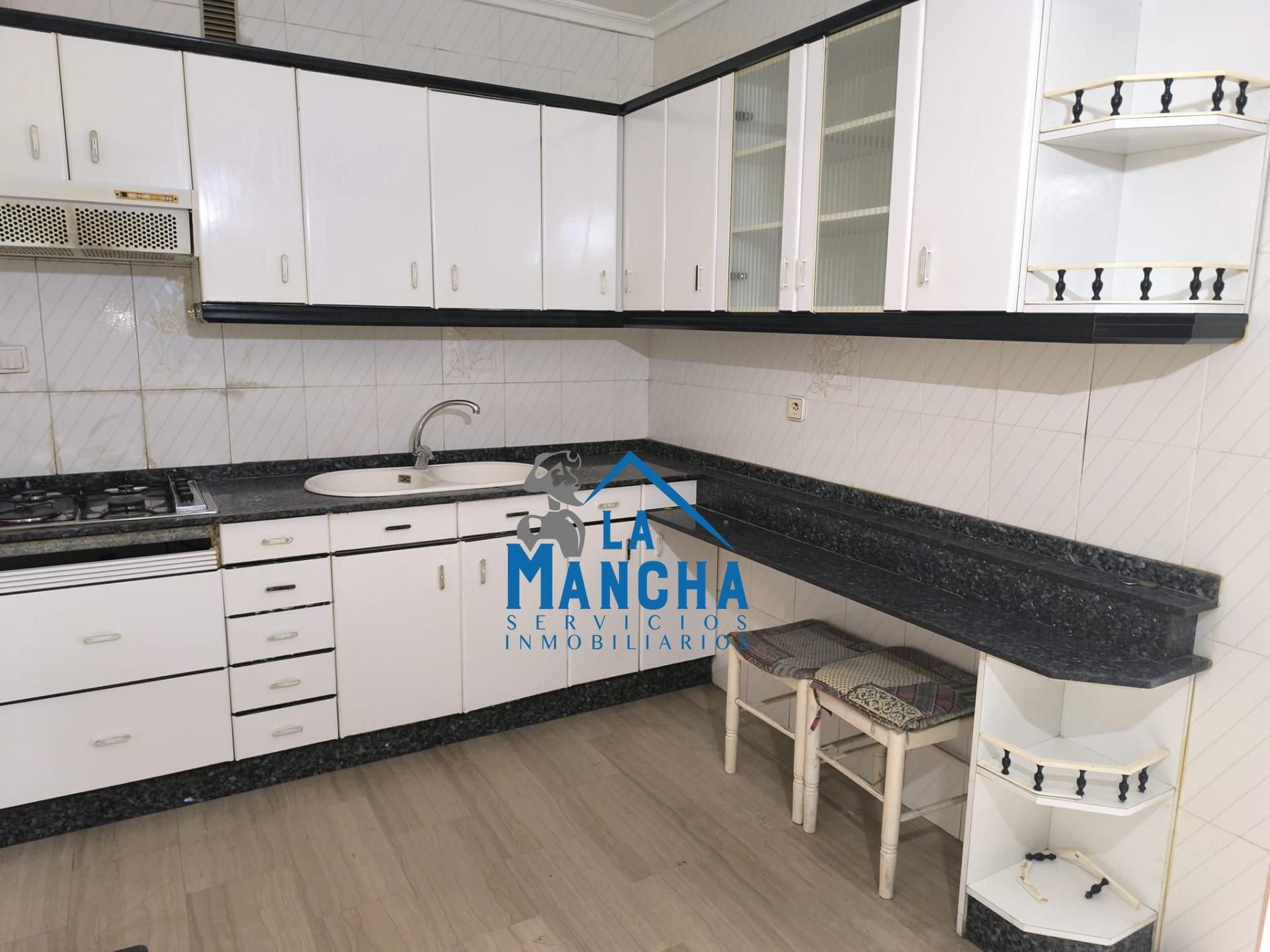 Kitchen of Flat for sale in  Albacete Capital  with Heating and Balcony