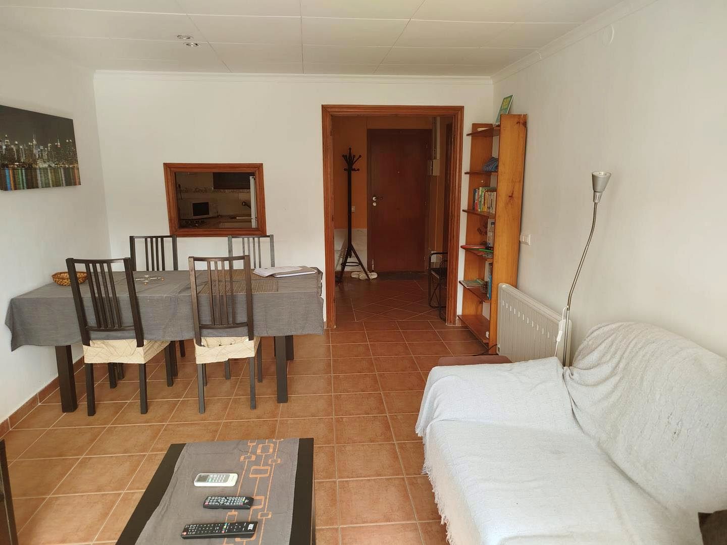 Sala d'estar de Pis en venda en Lloret de Mar amb Moblat