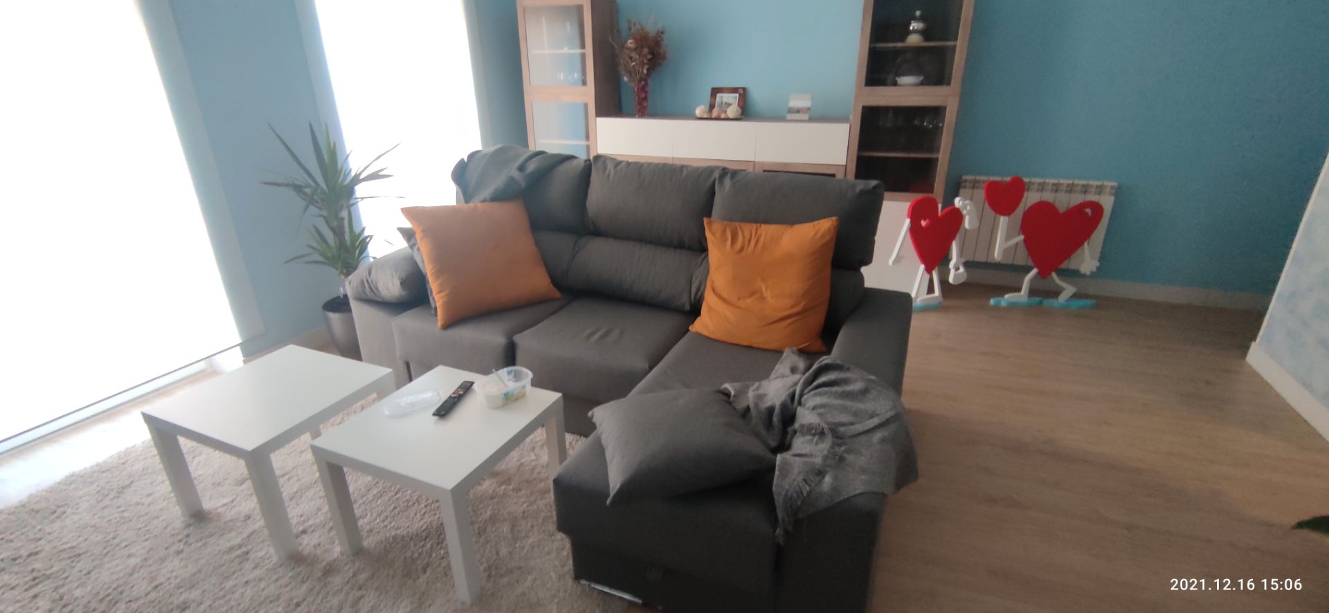 Sala d'estar de Pis en venda en Salamanca Capital amb Calefacció, Moblat i Forn