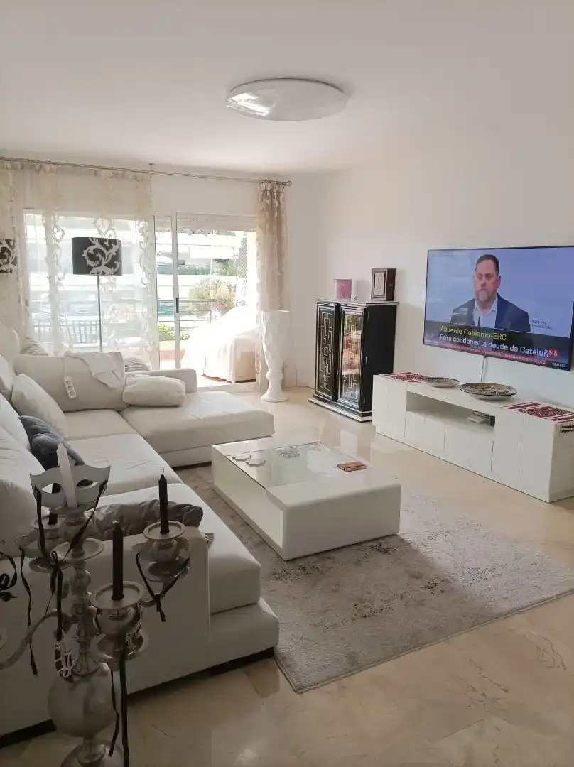 Living room of Flat for rent in San Pedro de Alcántara