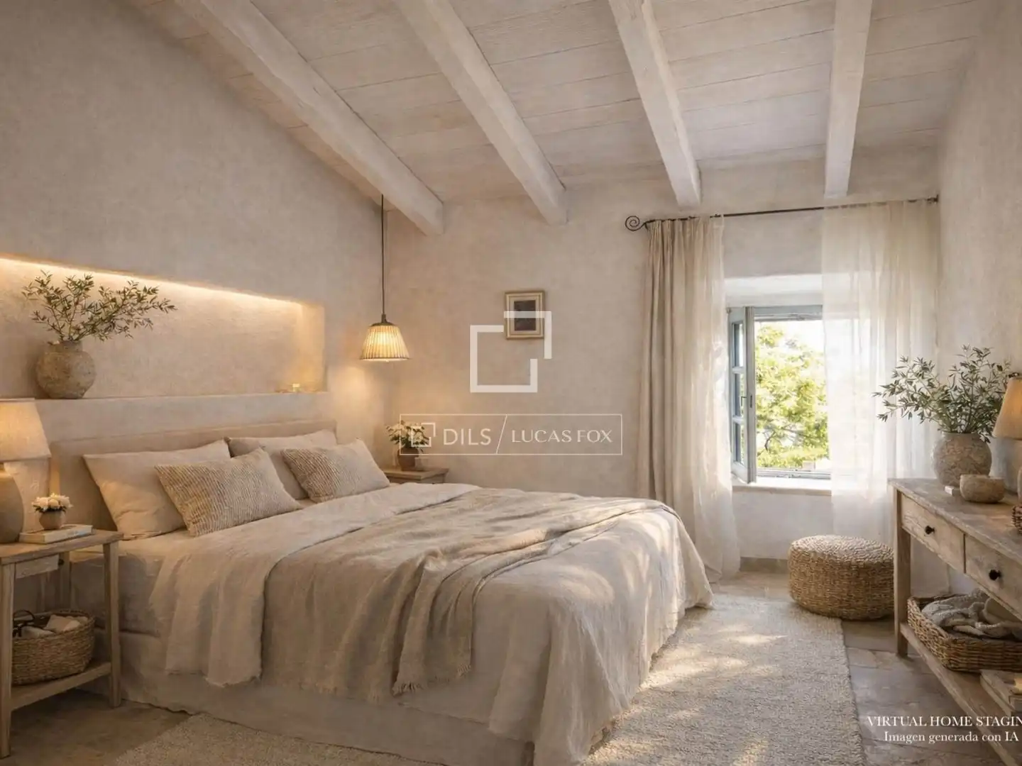 Habitación de Finca rústica en venta en Banyalbufar con Jardín privado y Piscina
