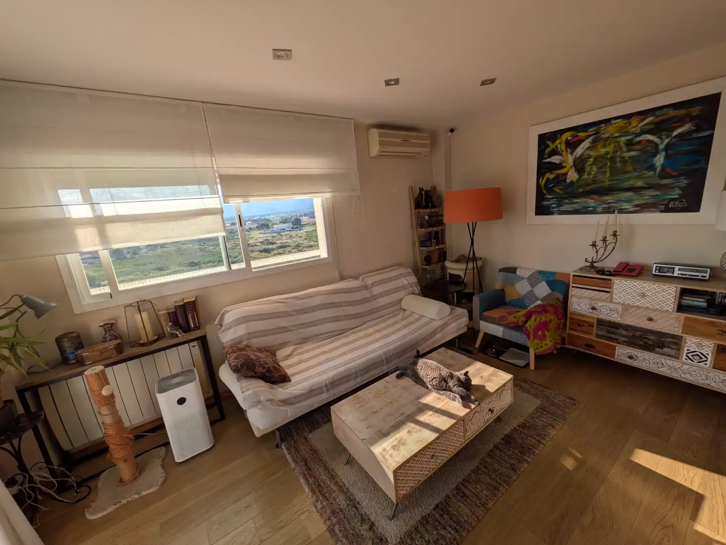 Sala de estar de Apartamento en venta en Benicasim / Benicàssim con Aire acondicionado, Jardín privado y Terraza
