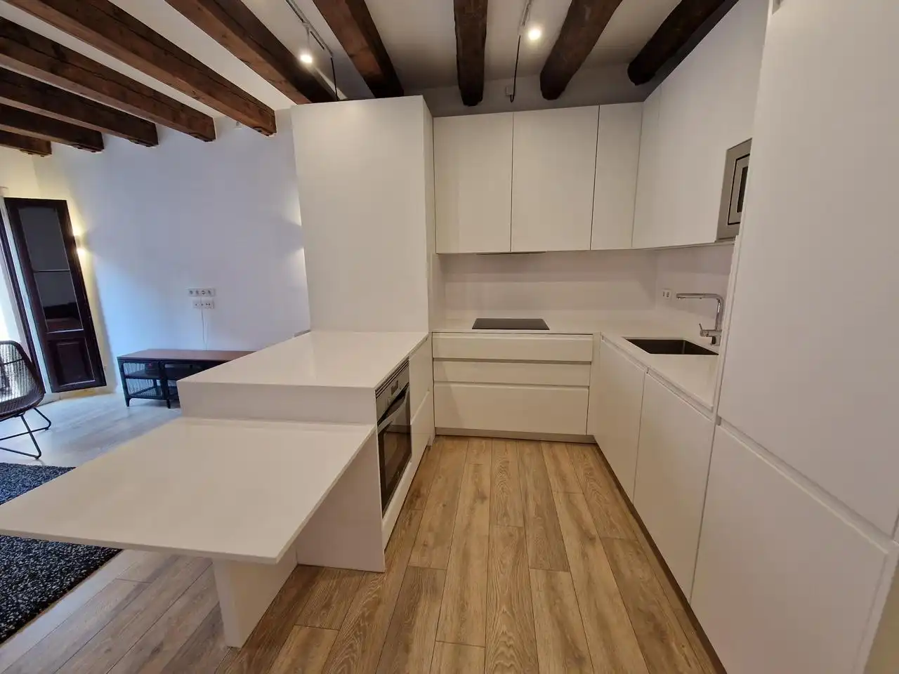 Cuina de Àtic en venda en Barcelona amb Aire condicionat i Terrassa