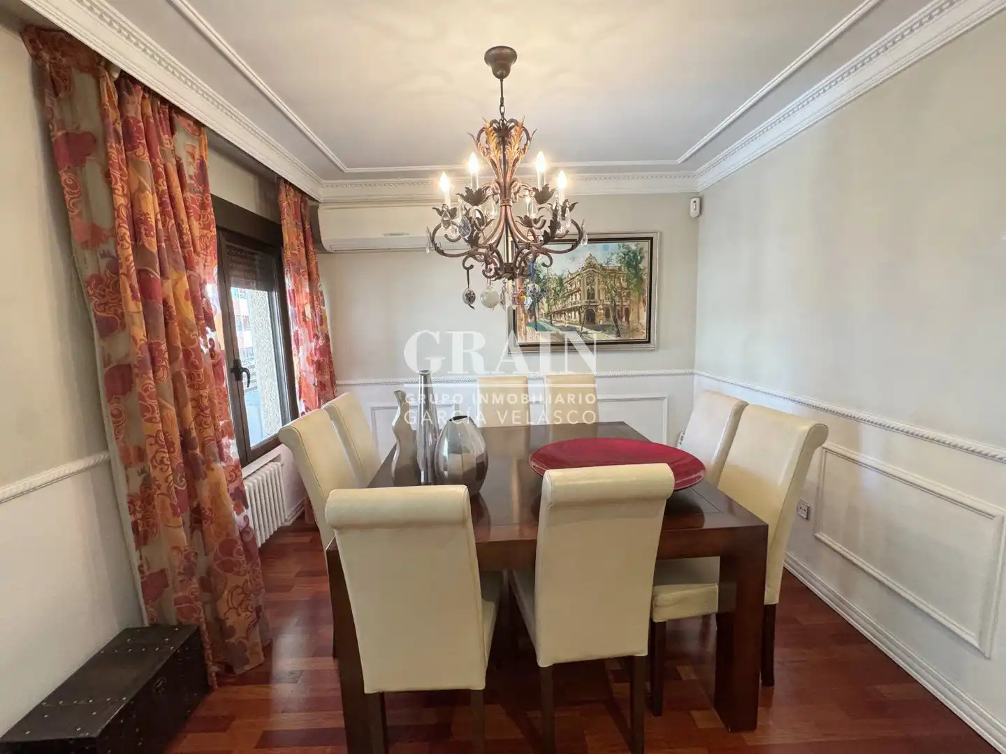 Dining room of Flat for rent in Albacete  with Air Conditioner and Heating