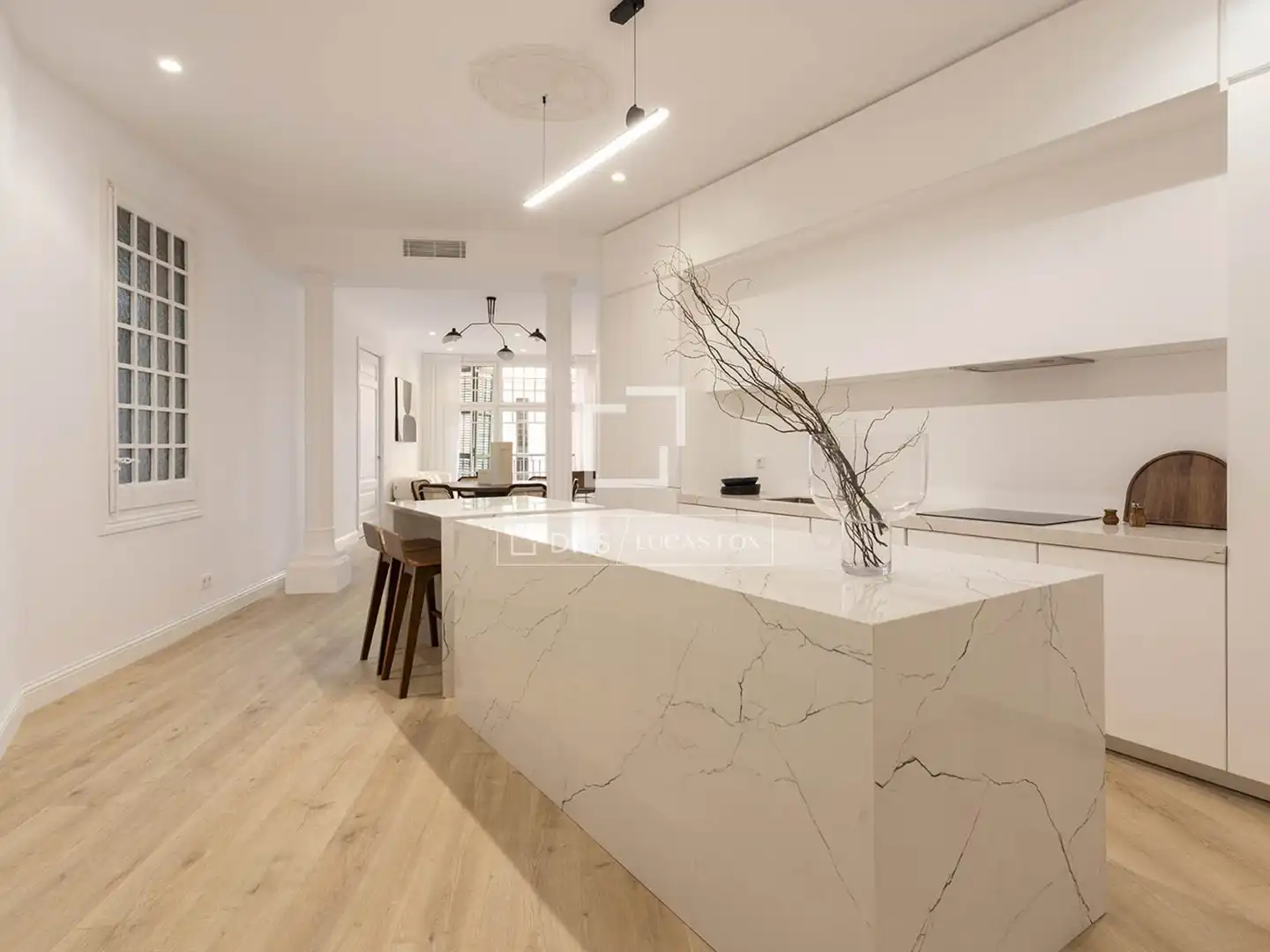 Cocina de Piso en venta en Barcelona con Aire acondicionado, Calefacción y Parquet