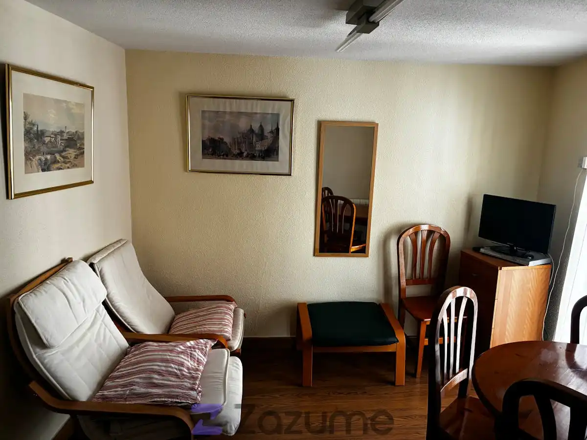 Wohnzimmer von Wohnung zur Miete in Segovia mit Heizung, Parkett und Möbliert