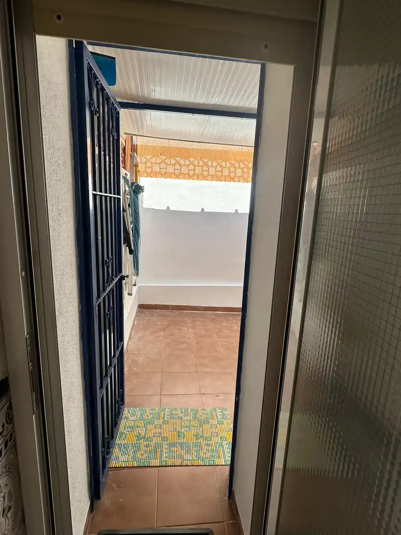 Terraza de Dúplex de alquiler en Cartagena con Calefacción, Terraza y Amueblado