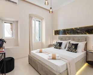 Bedroom of Flat to rent in Sant Cugat del Vallès  with Air Conditioner, Furnished and TV