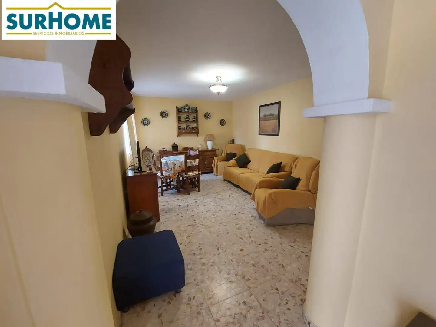 Sala de estar de Finca rústica de alquiler en Algeciras