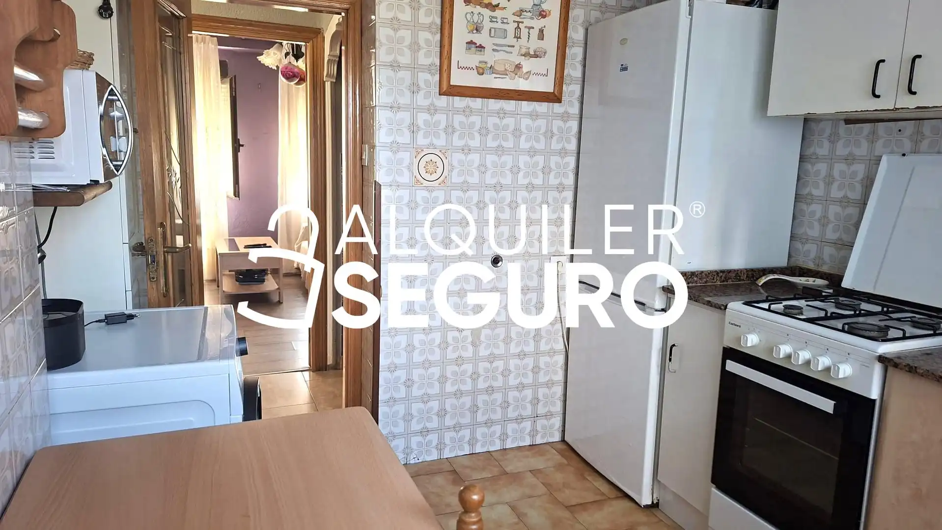 Cuina de Pis de lloguer en Avilés amb Calefacció i Moblat