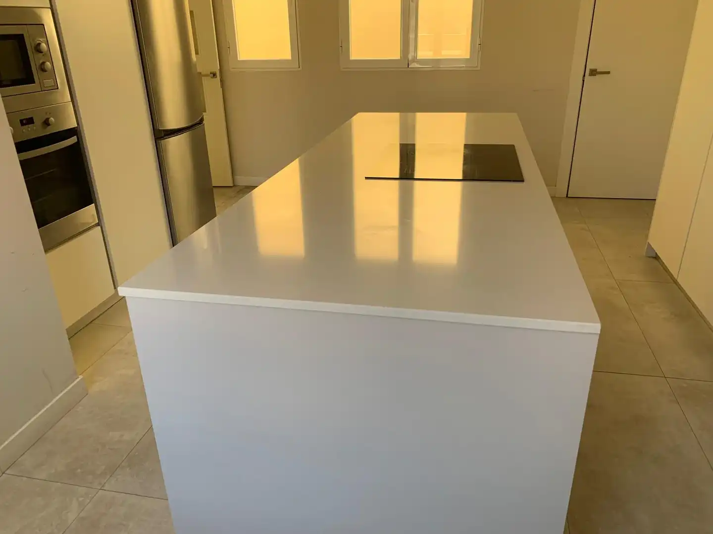 Kitchen of Attic for rent in Madrid  with Air Conditioner, Heating and Parquet flooring