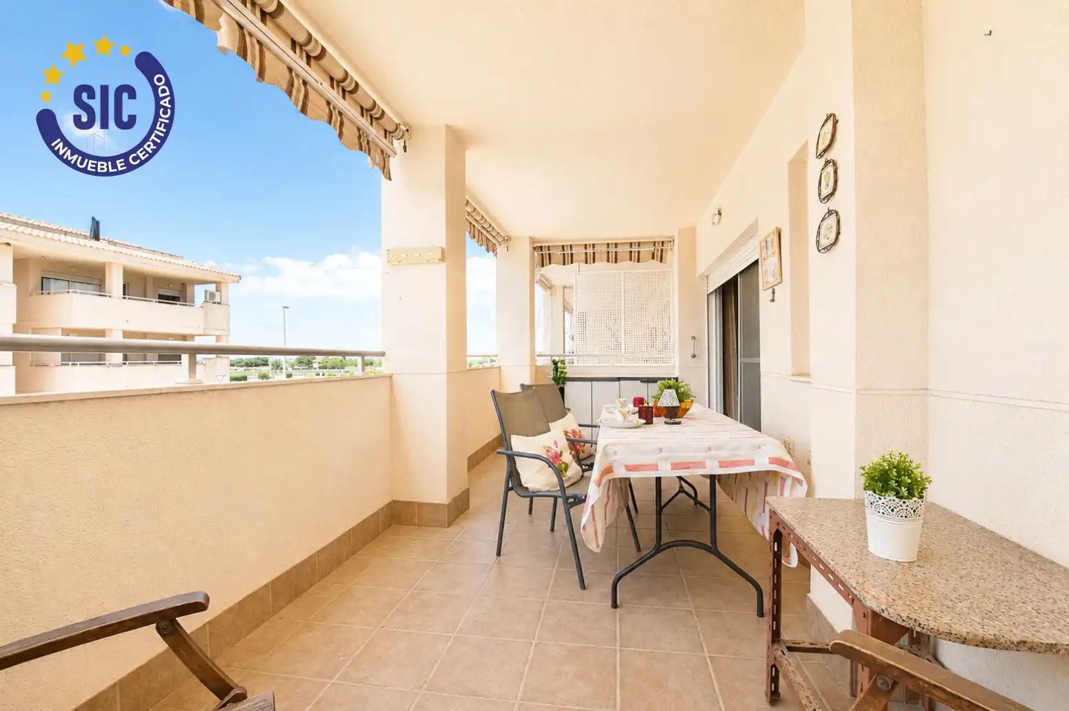 Terrasse von Wohnung zum Verkauf in Puçol mit Heizung, Terrasse und Abstellraum