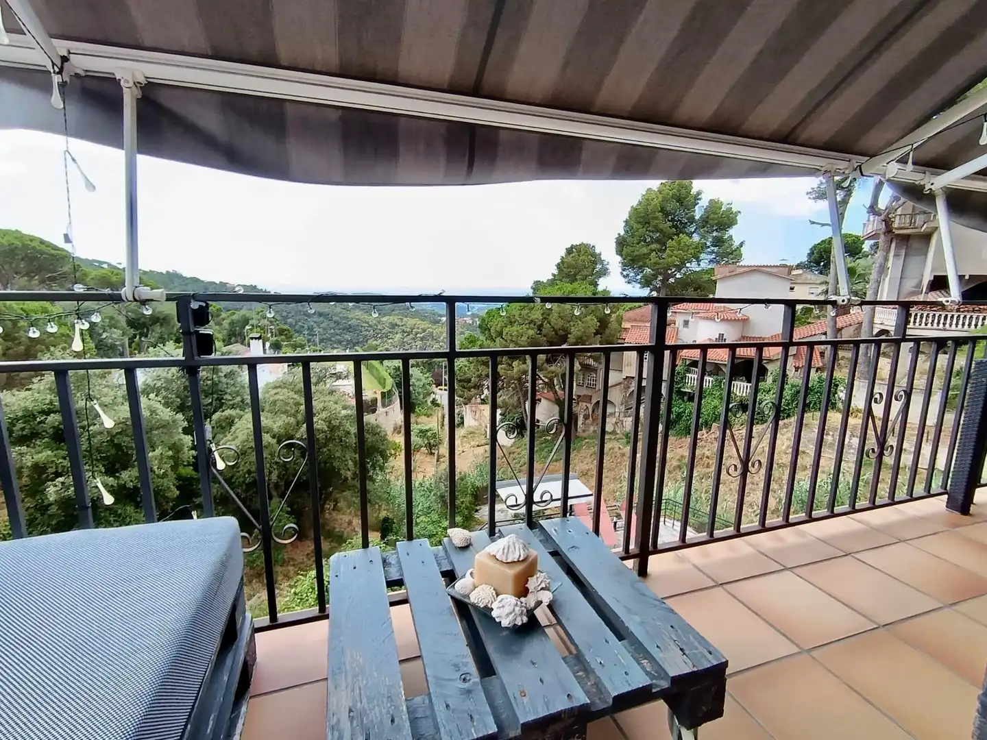Terraza de Casa o chalet en venta en Sant Cebrià de Vallalta con Aire acondicionado, Calefacción y Jardín privado