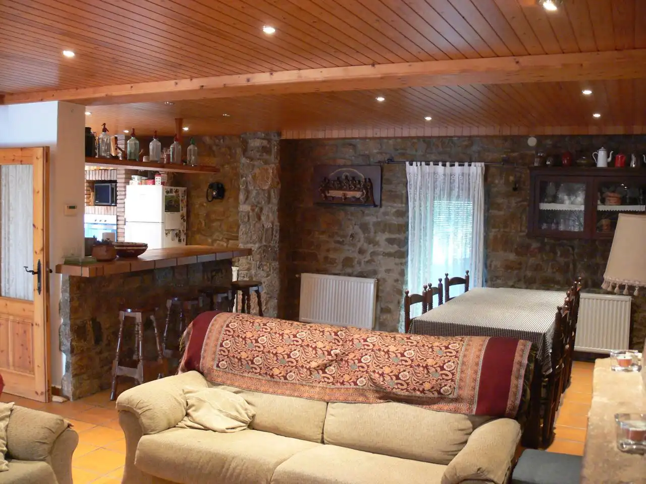 Sala d'estar de Finca rústica en venda en Guissona amb Calefacció, Jardí privat i Terrassa