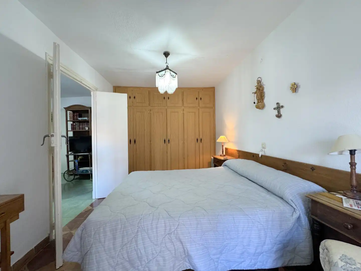 Bedroom of Country homes for sale in Poyales del Hoyo  with Air Conditioner, Terrace and Storage room