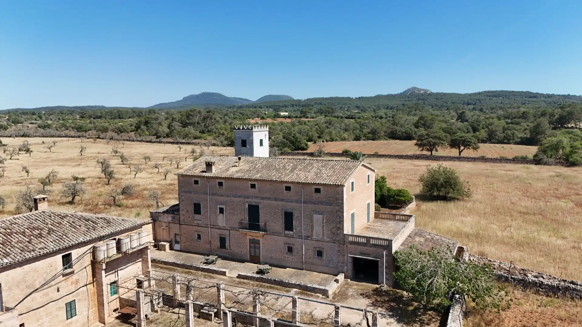 Vista exterior de Finca rústica en venta en Algaida con Jardín privado