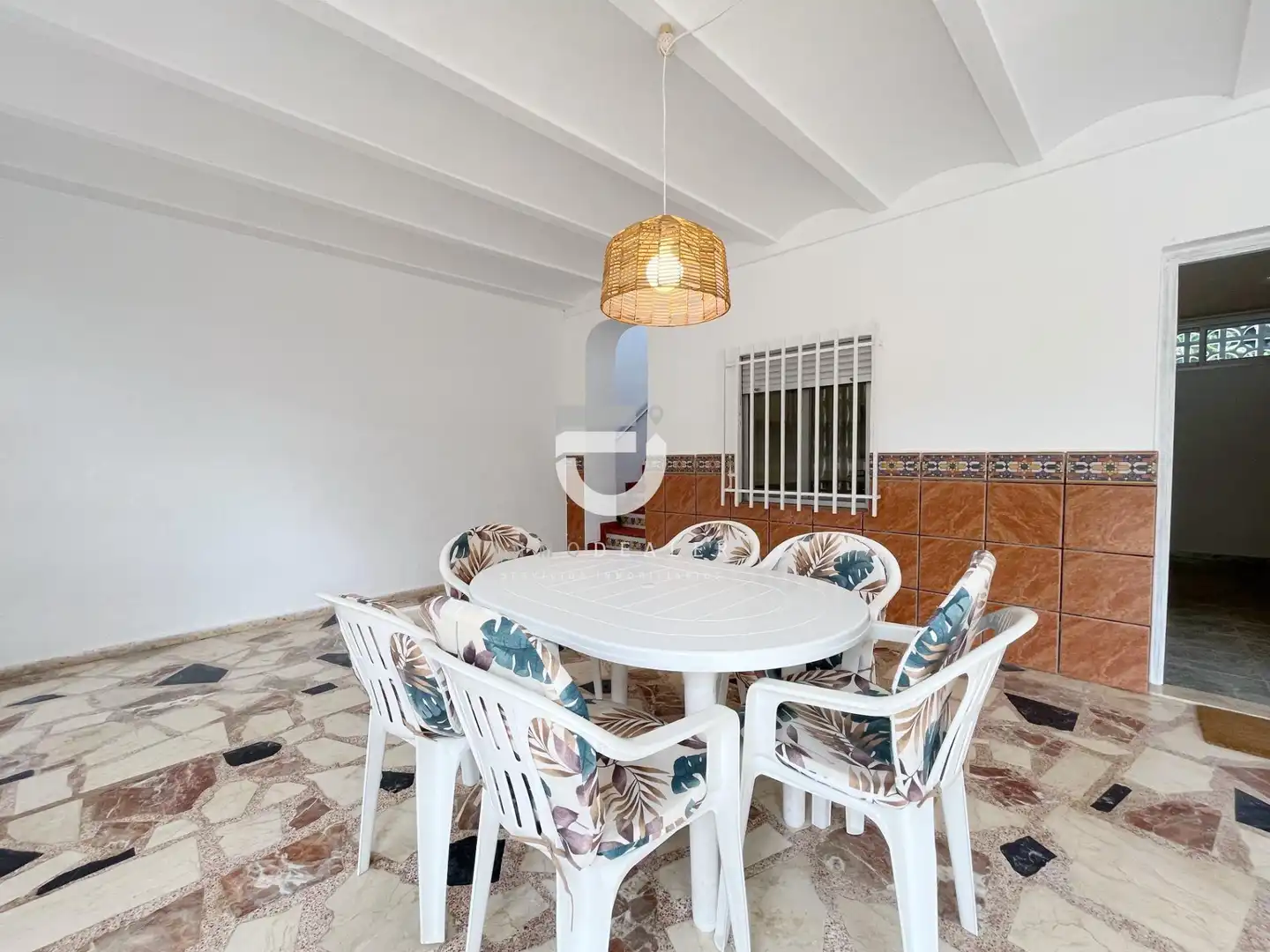 Esszimmer von Haus oder Chalet zum Verkauf in Oliva mit Klimaanlage, Heizung und Terrasse
