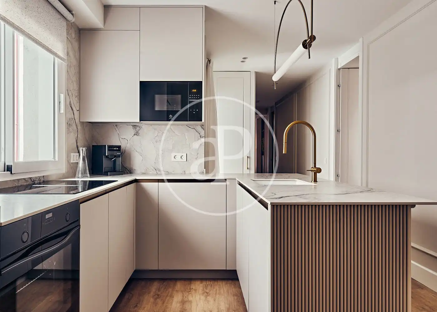Küche von Wohnung zum Verkauf in Madrid mit Klimaanlage, Heizung und Terrasse