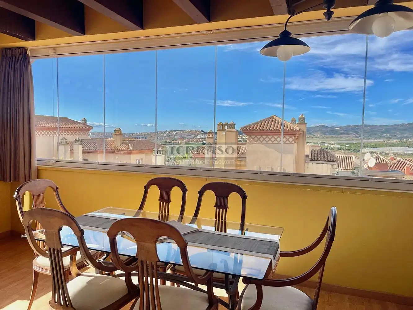Terraza de Ático en venta en Vélez-Málaga con Aire acondicionado, Calefacción y Jardín privado