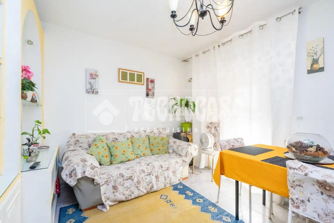 Sala de estar de Piso en venta en Colmenar Viejo con Terraza