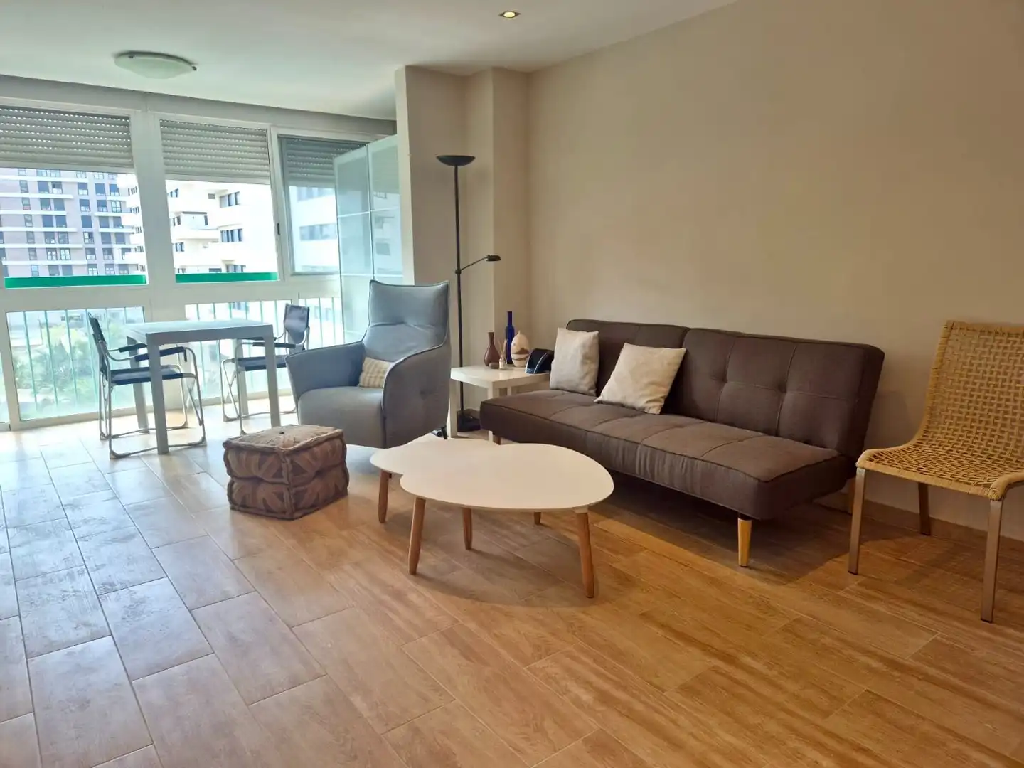 Living room of Study for rent in Alicante / Alacant  with Heating, Terrace and Furnished