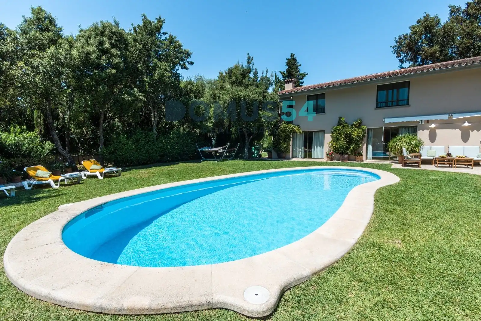 Jardín de Finca rústica en venta en Pollença con Aire acondicionado, Terraza y Piscina