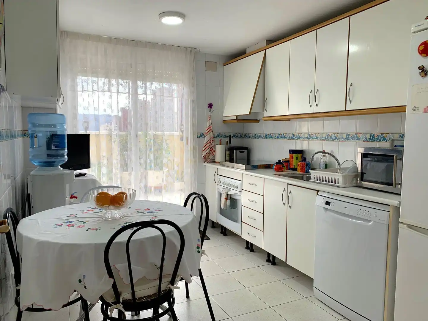 Küche von Dachboden zum Verkauf in Benidorm mit Klimaanlage, Heizung und Terrasse