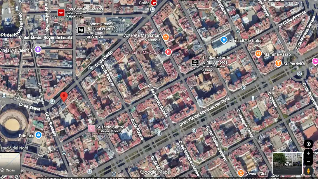 Vista exterior de Garaje en venta en Valencia