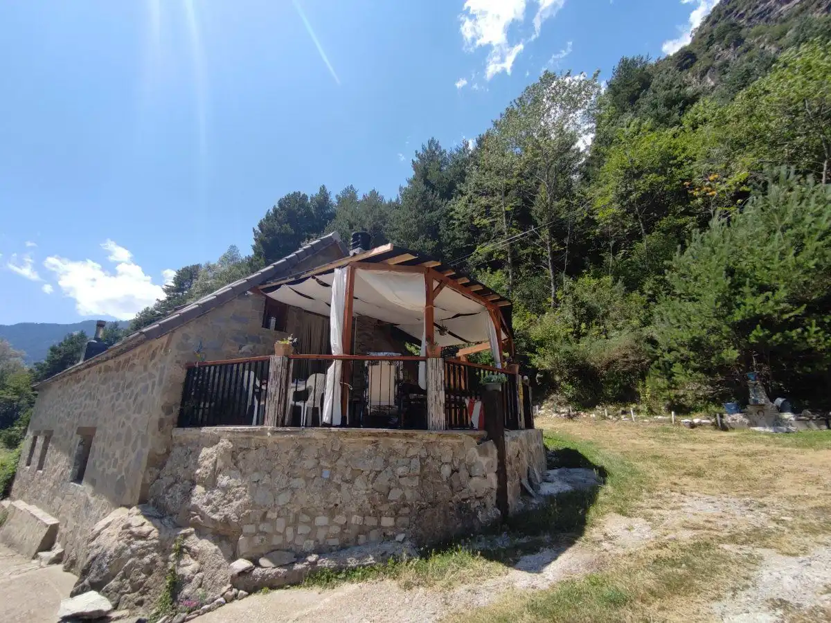 Jardín de Casa o chalet en venta en Bielsa con Calefacción, Jardín privado y Terraza