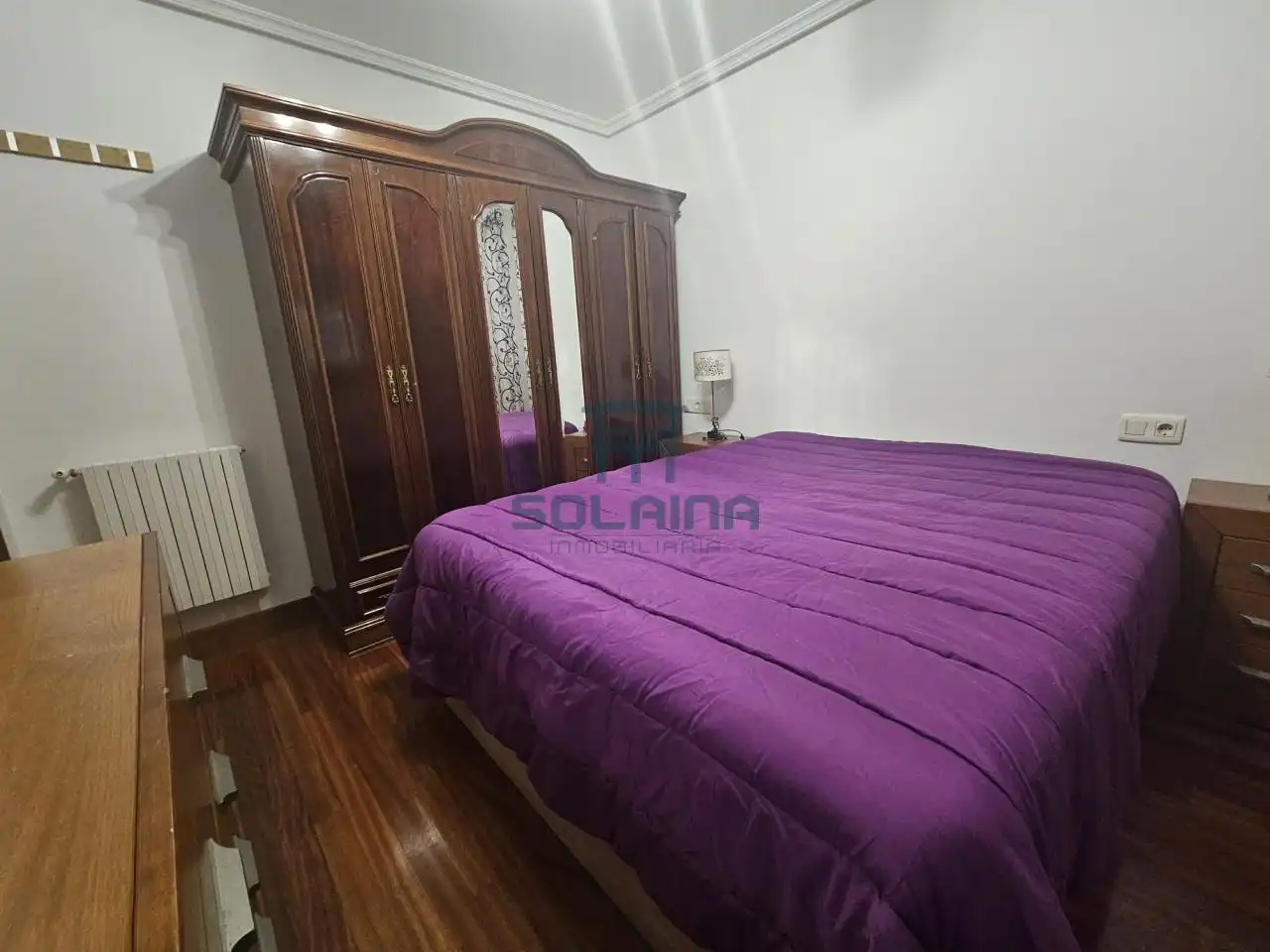 Schlafzimmer von Wohnungen zur Miete in Ourense Capital  mit Heizung und Möbliert