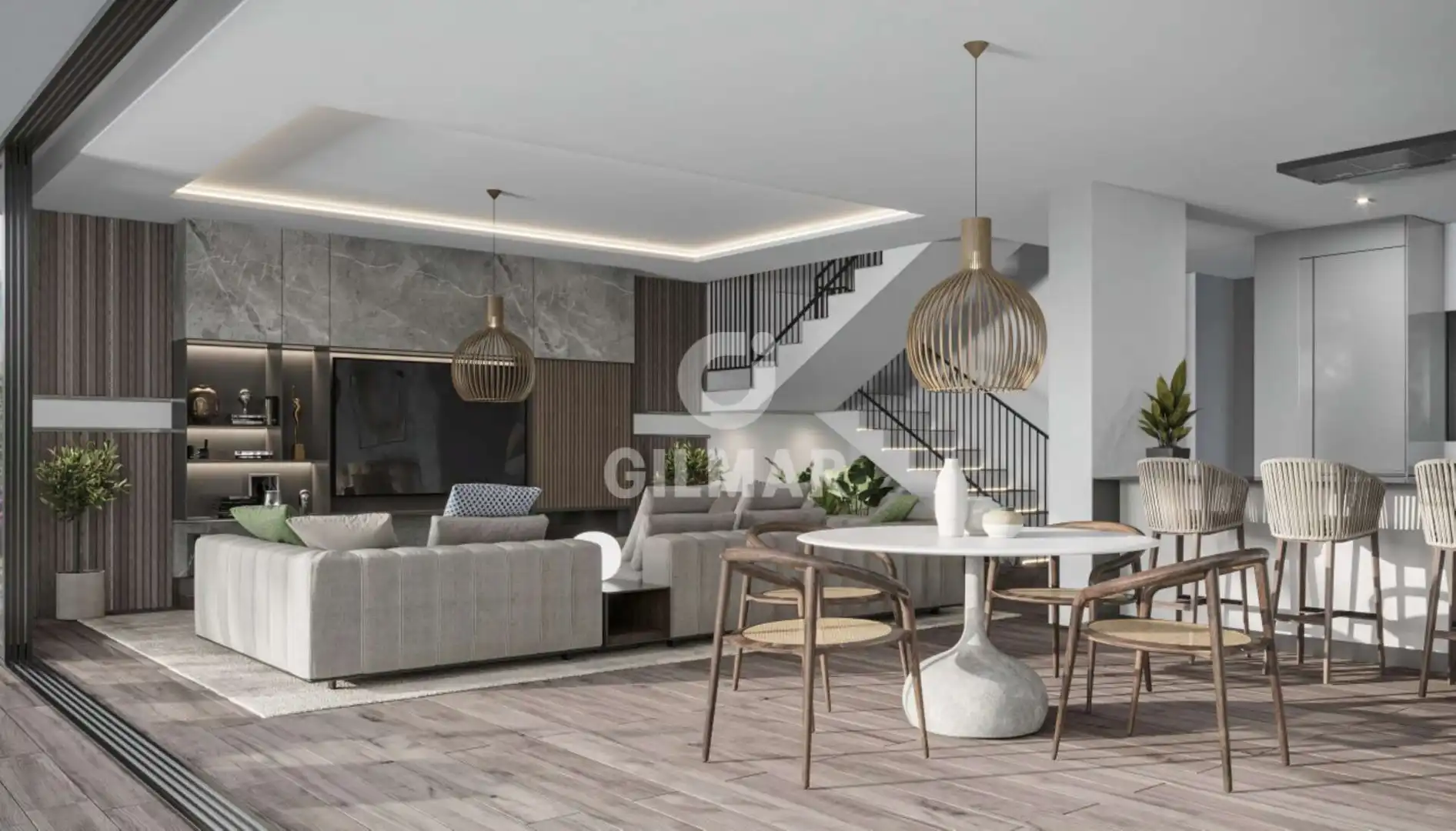 Sala de estar de Casa o chalet en venta en Sotogrande con Calefacción y Piscina
