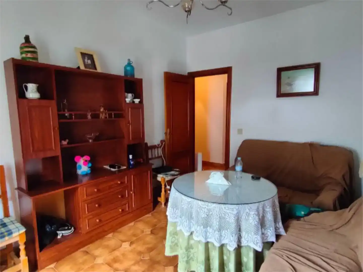 Sala d'estar de Pis en venda en Herrera del Duque amb Aire condicionat i Balcó
