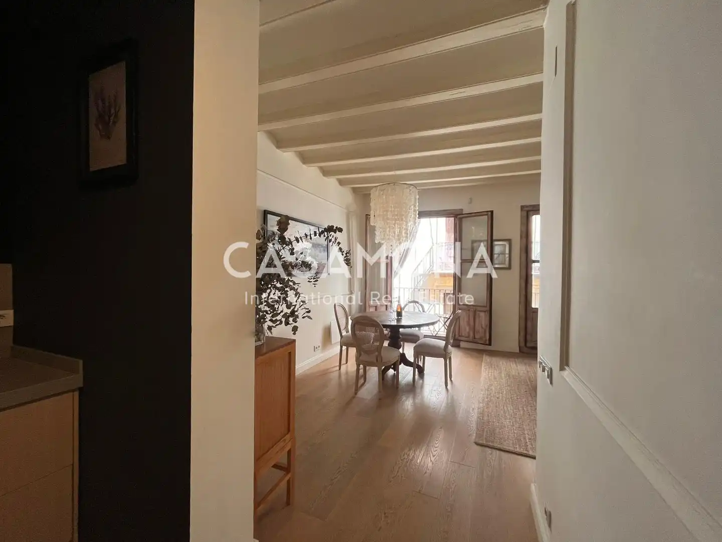 Comedor de Apartamento en venta en Barcelona con Aire acondicionado, Calefacción y Balcón