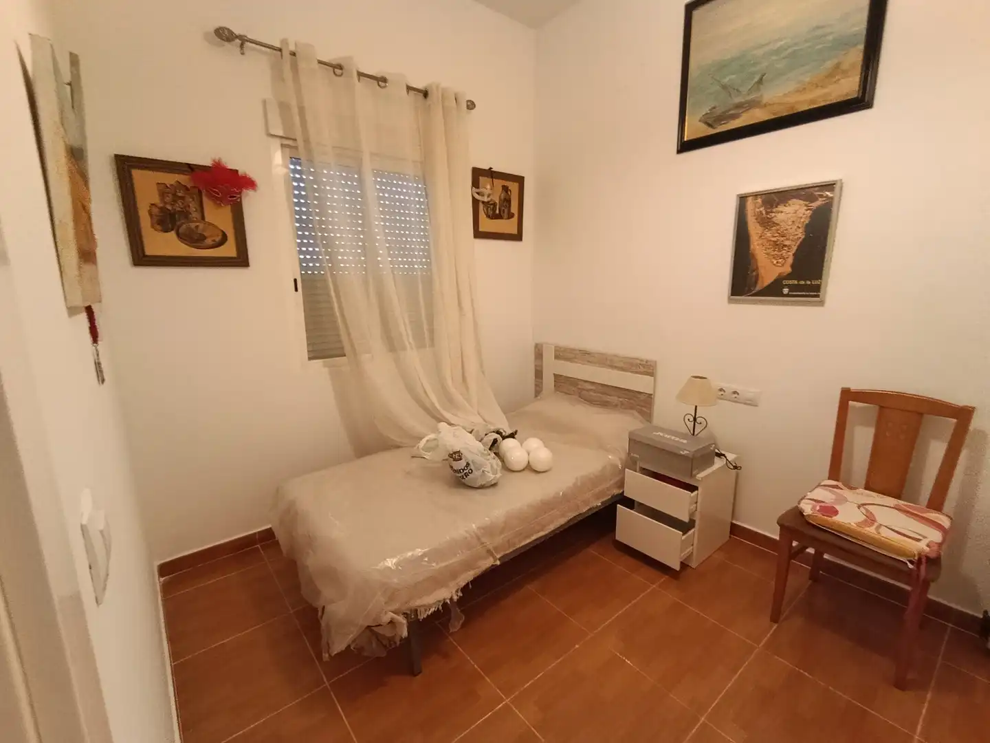 Schlafzimmer von Erdgeschoss zum Verkauf in Punta Umbría mit Möbliert, Ofen und Waschmaschine