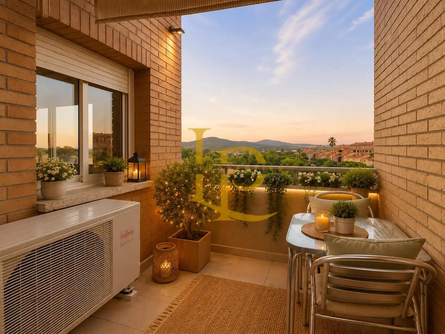 Terraza de Casa adosada en venta en Castellbisbal con Aire acondicionado, Calefacción y Jardín privado