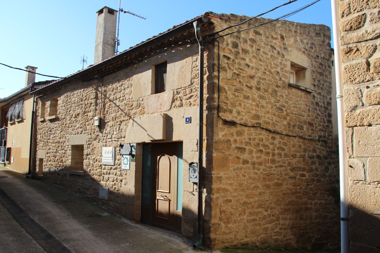 Exterior view of House or chalet for sale in Arellano  with Heating and Private garden