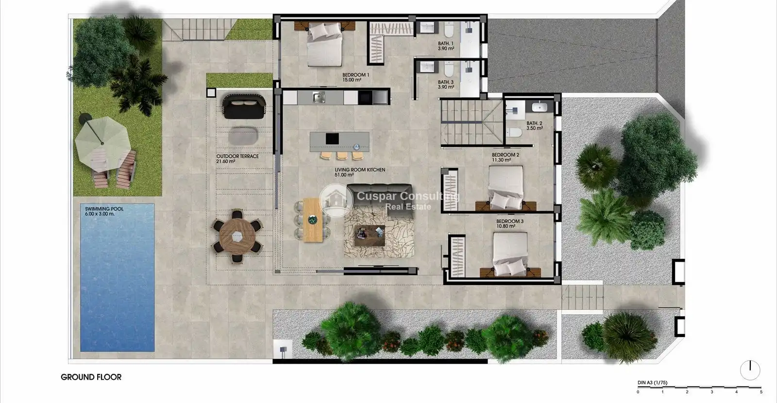 Villa mit Pool zum Verkauf in de la Libertad, imagen 3
