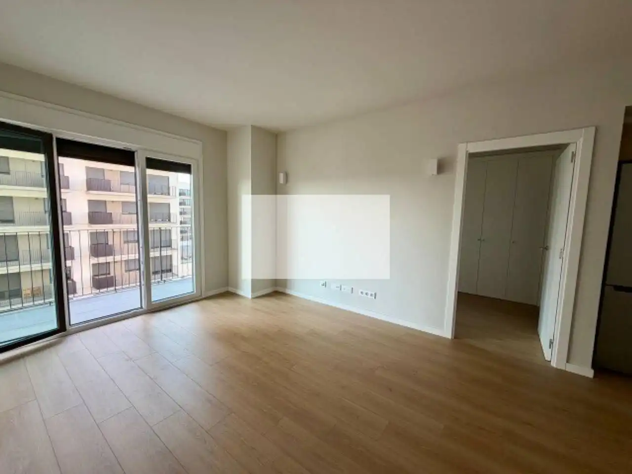 Sala d'estar de Pis de lloguer en Terrassa amb Aire condicionat, Calefacció i Parquet