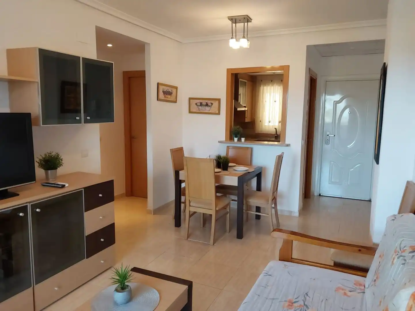 Menjador de Apartament en venda en Oropesa del Mar / Orpesa amb Aire condicionat, Calefacció i Terrassa