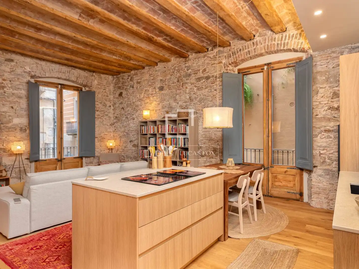 Cocina de Piso en venta en Girona con Aire acondicionado y Parquet