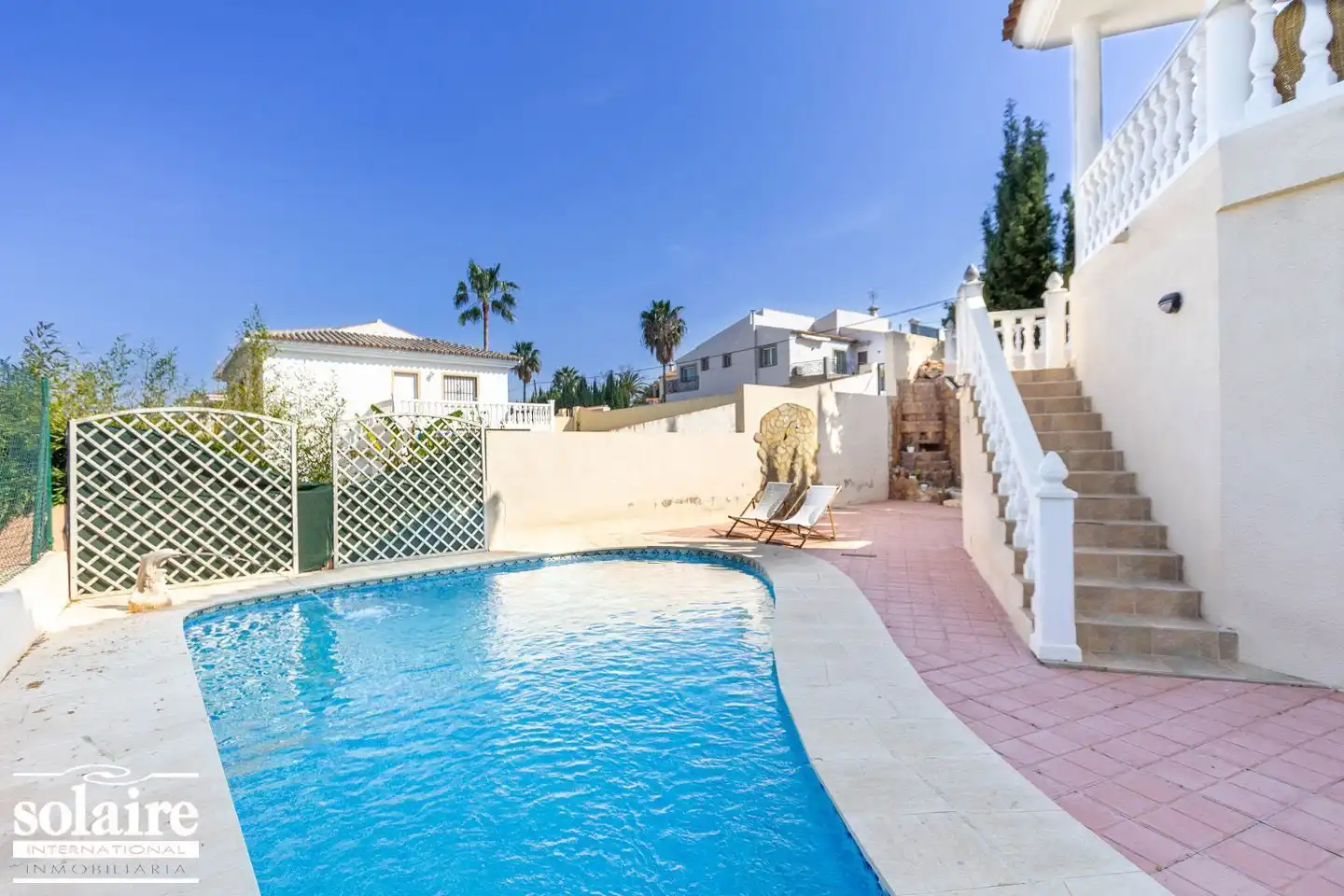 Swimming pool of Houses for sale in L'Alfàs del Pi  with Private garden, Terrace and Storage room