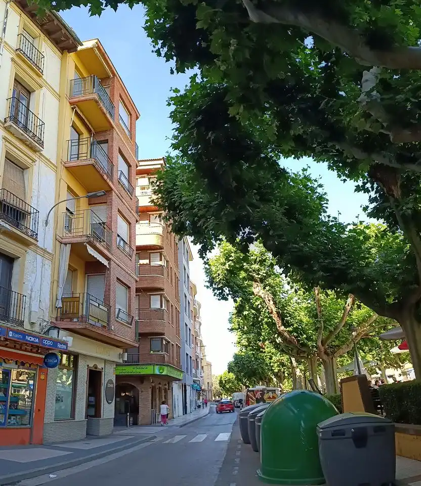 Vista exterior de Pis en venda en Calatayud amb Calefacció, Terrassa i Traster